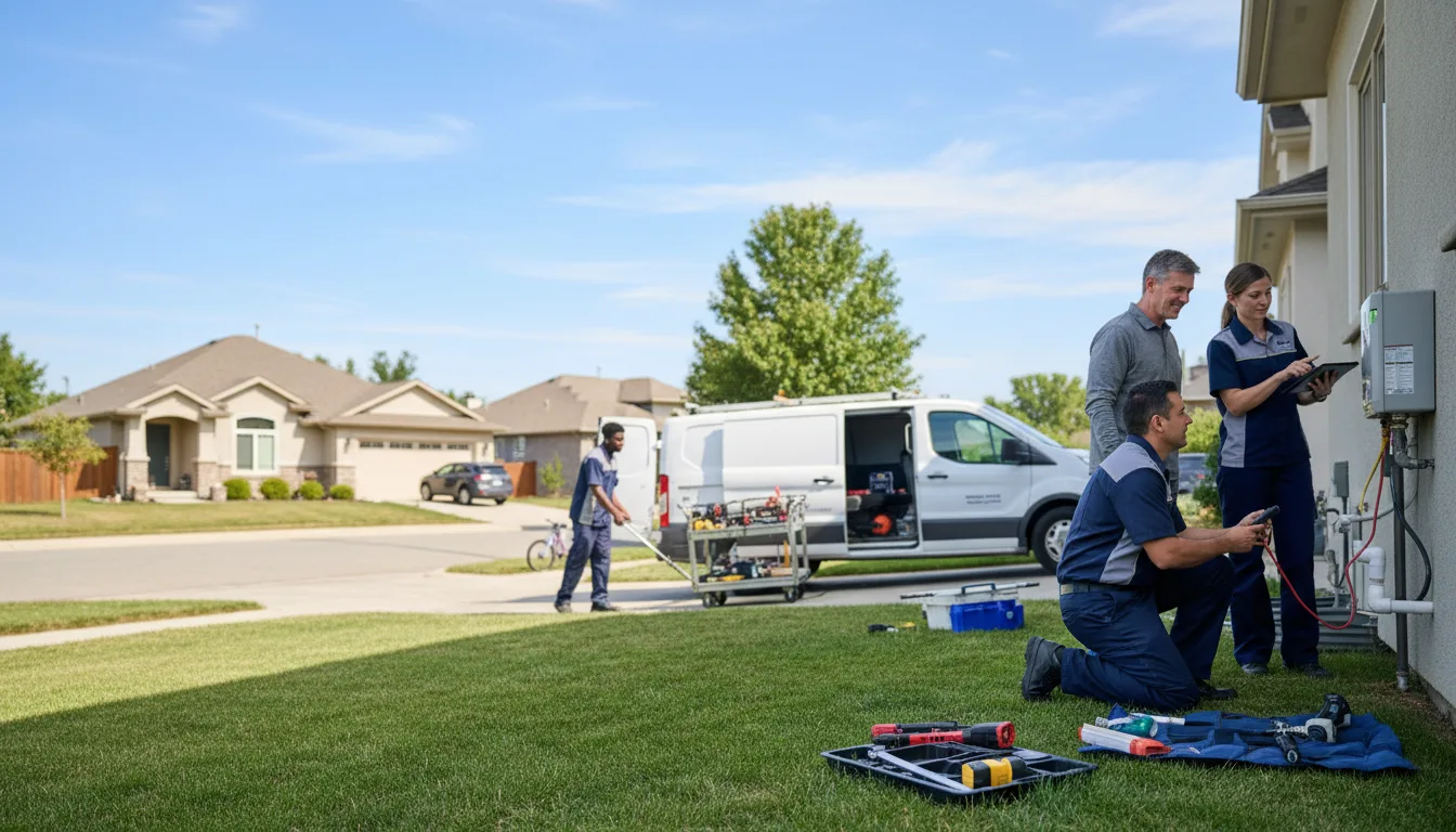Tankless water heater service in Ottawa, KS